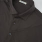 Dunkelbraunes Poloshirt