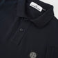 Dunkelblaues Poloshirt
