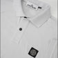 Graublaues Poloshirt