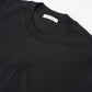 Schwarzes Jersey T-Shirt