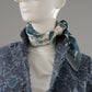 Denimblaue Blazerjacke