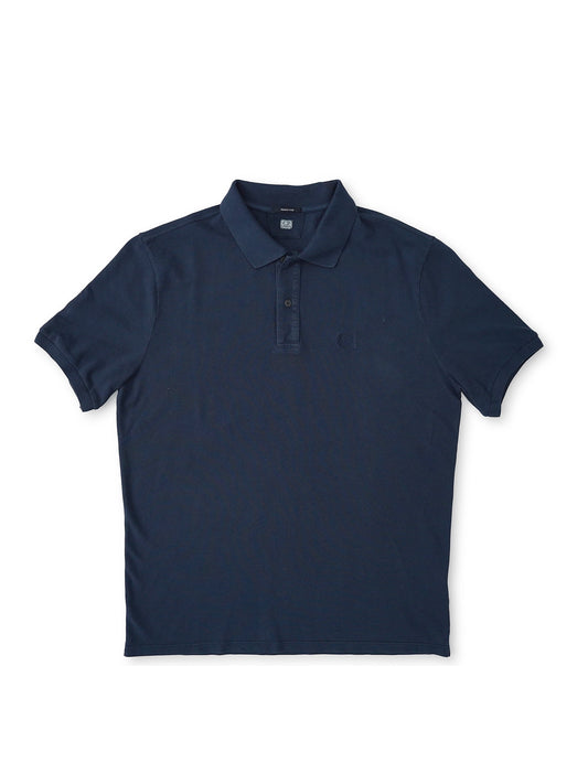 Dunkelblaues Poloshirt von C.P. Company