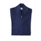 Dunkelblaue Strickjacke