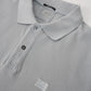 Rauchblaues Poloshirt