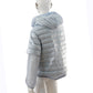 Grau/Hellblaue Wendbare-Weste