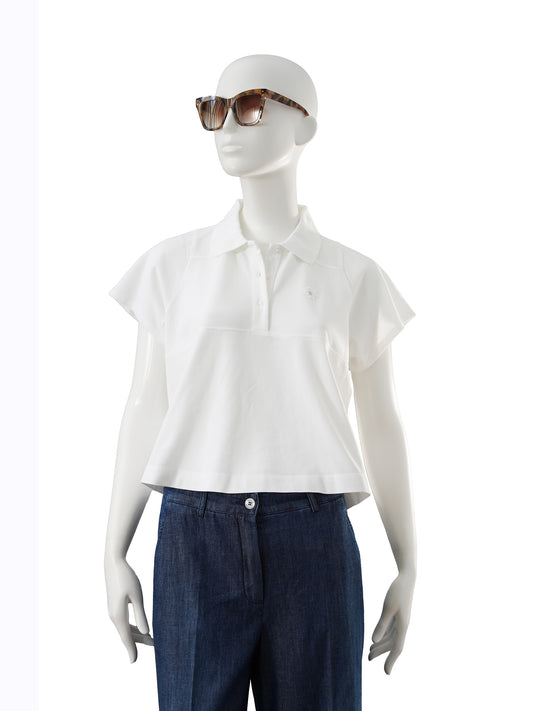 Weißes Poloshirt von Dorothee Schumacher