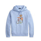Blauer Hoody "Polo Bear"