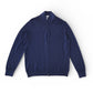 Dunkelblaue Strickjacke