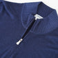 Dunkelblaue Strickjacke