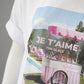 Oversize T-Shirt "Je T`aime"