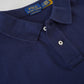 Dunkelblaues Poloshirt „Custom Slim Fit“