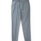 Rauchblaue Chino aus Cotton und Leinen
