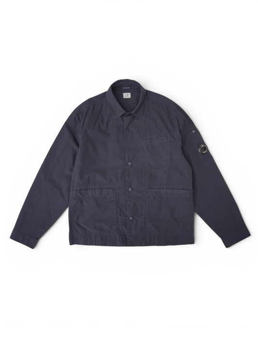 Dunkelblaues Overshirt von C.P. Company