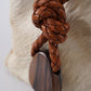 Sandfarbene/Braune Tasche von Tissa Fontaneda – Ansicht 4