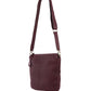 Bordeauxfarbene Bubble-Bag