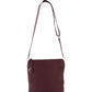 Bordeauxfarbene Bubble-Bag