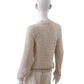 Sandfarbener Pullover