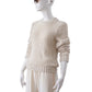 Sandfarbener Pullover