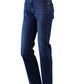 Blaue Jeans "Slim Illusion"
