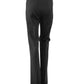 Schwarze Bügelfalten-Hose „Nanou“ mit hohem Bund von Seductive – Ansicht 2