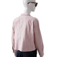 Rosafarbene Flanell-Bluse