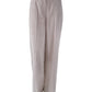 Sandfarbene, weite Cordhose