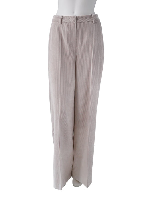 Sandfarbene weite Cordhose „Shiloh“ von Seductive