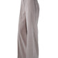 Sandfarbene, weite Cordhose
