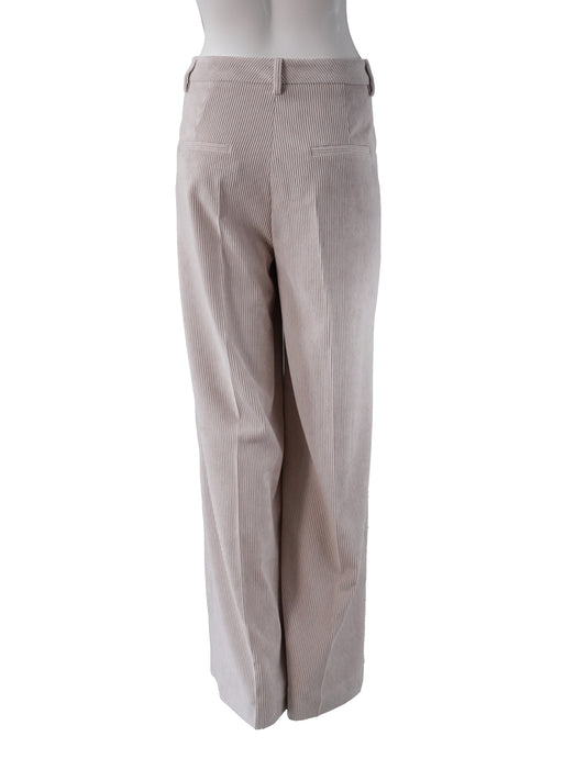 Sandfarbene weite Cordhose „Shiloh“ von Seductive – Ansicht 5