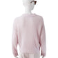 Roséfarbener Oversize-Grobstrick-Pullover aus Cashmere und Seide von Henry Christ – Ansicht 4