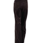 Dunkelbraune ausgestellte Cord-Jeans