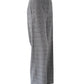 Grau/Sandfarbene karierte Hose