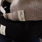 Dunkelbraunes Cashmere-Cappy