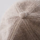 Sandfarbenes Cashmere-Cappy