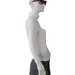 Weißes Rollkragenshirt aus Modal von SoSue – Ansicht 2