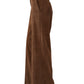 Honigbraune weite Cordhose "Shiloh" von Seductive – Ansicht 2