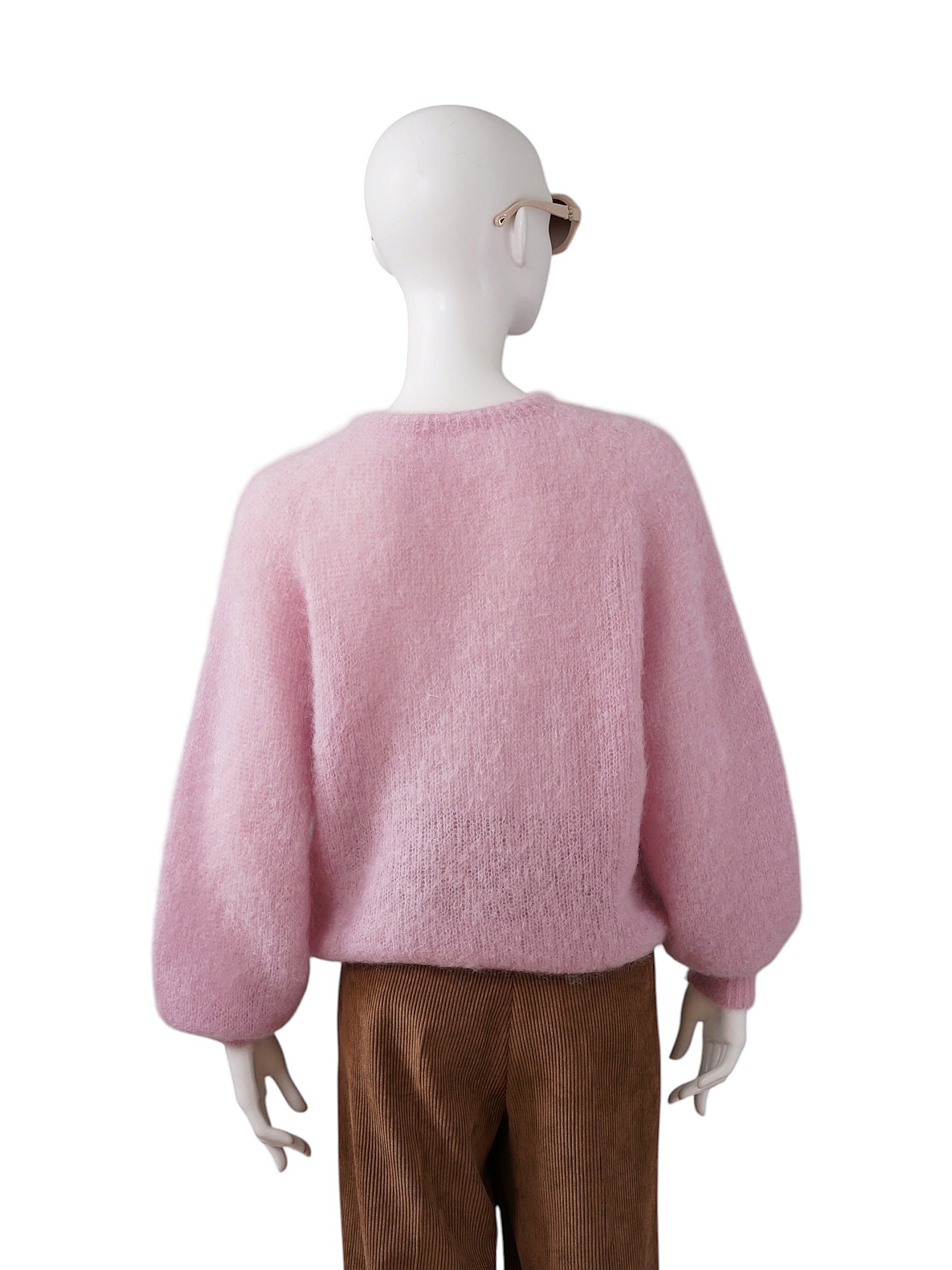 Rosafarbener Strick-Pullover von Vanity Square – Ansicht 3