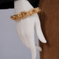Goldenes Gliederarmband mit Doppelgliedern von Semicouture – Ansicht 3