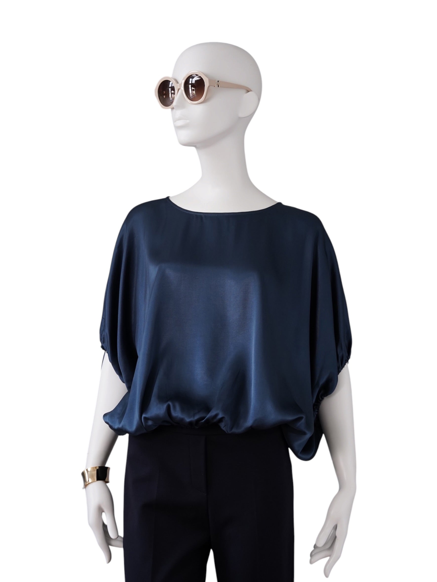 Dunkelblaue Bluse von SoSue