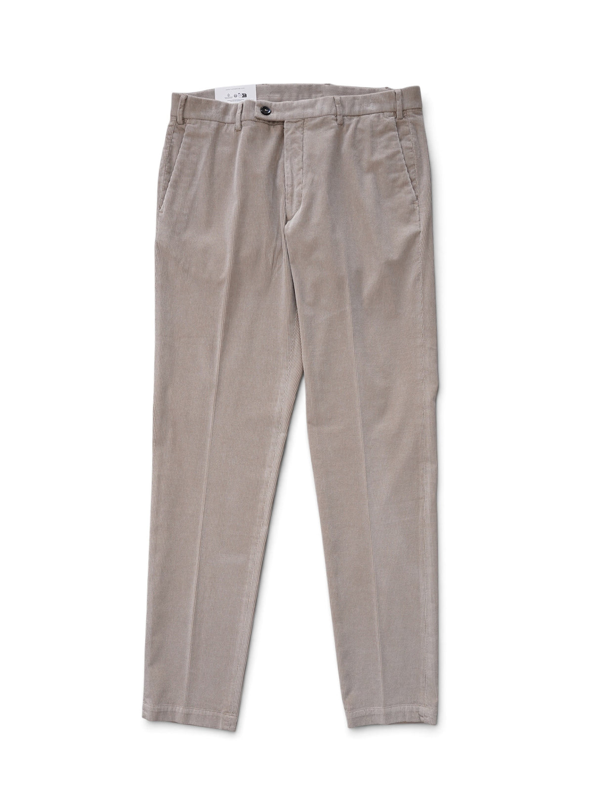 Sandfarbene Cordhose von Michael Coal – Ansicht von vorn