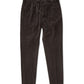 Dunkelbraune Cordhose von Michael Coal – geöffneter Bund mit One-More-Size-Stretchband