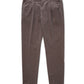 Hellbraune Feincord-Hose mit Bundfalte von Four.ten