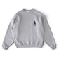 Graues Sweatshirt mit Used-Effekten von Autry