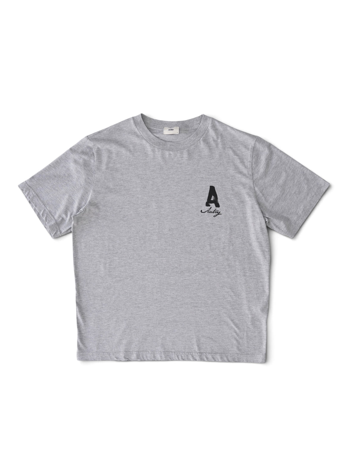 Graues T-Shirt mit Used-Effekten von Autry – Ansicht 3