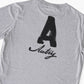Graues T-Shirt mit Used-Effekten von Autry – Ansicht 2