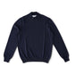 Dunkelblauer Pullover mit Stehkragen von Gran Sasso
