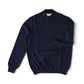 Dunkelblauer Pullover mit Stehkragen von Gran Sasso – Ansicht 3