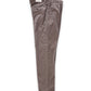 Hellbraune Feincord-Hose mit Bundfalte von Four.ten – Ansicht 2