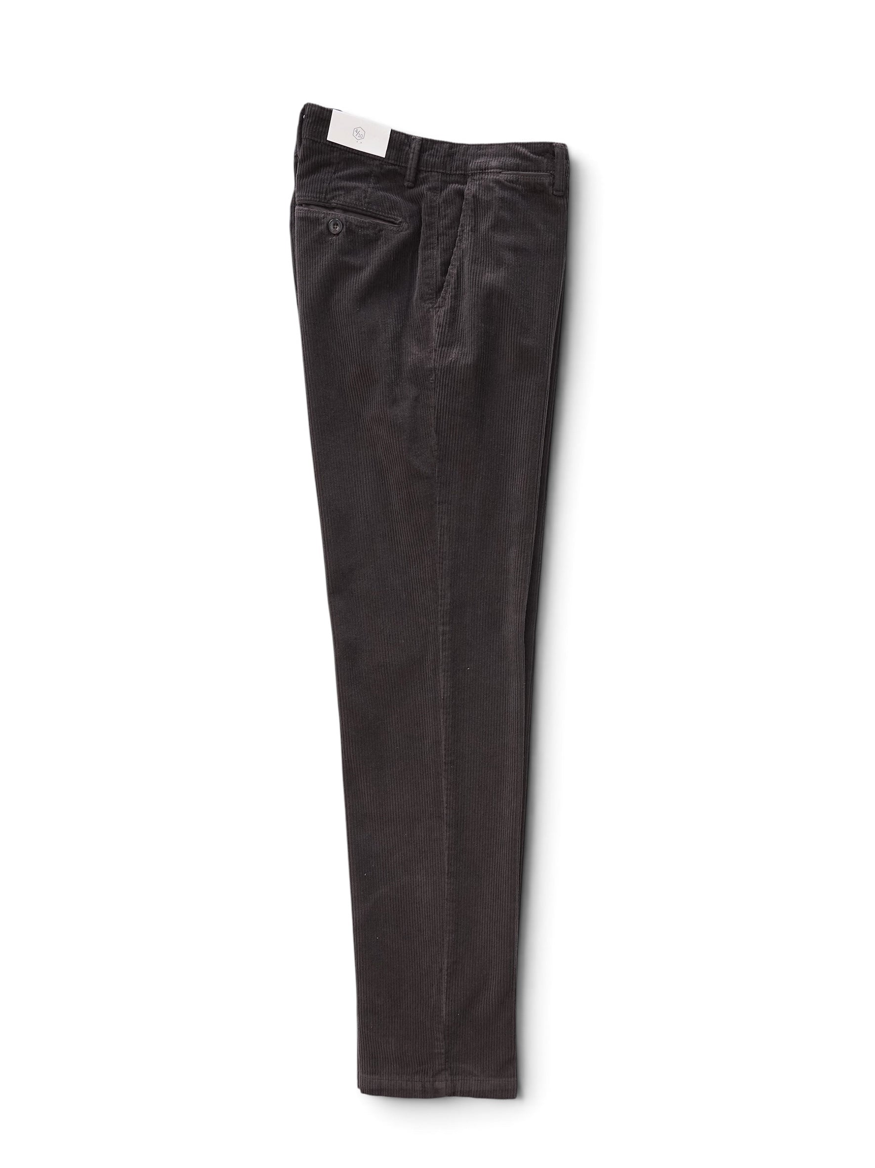 Dunkelbraune Cordhose von Four.ten