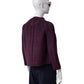 Bordeauxfarbene Cashmere-Strickjacke von S.Marlon – Ansicht 6